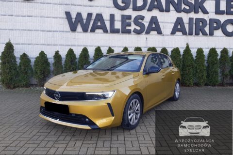 Opel Astra STW Kombi wynajem aut Gdańsk